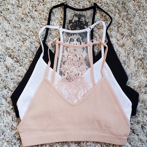 Blush tattoo mesh bralette - Picture 9 of 15